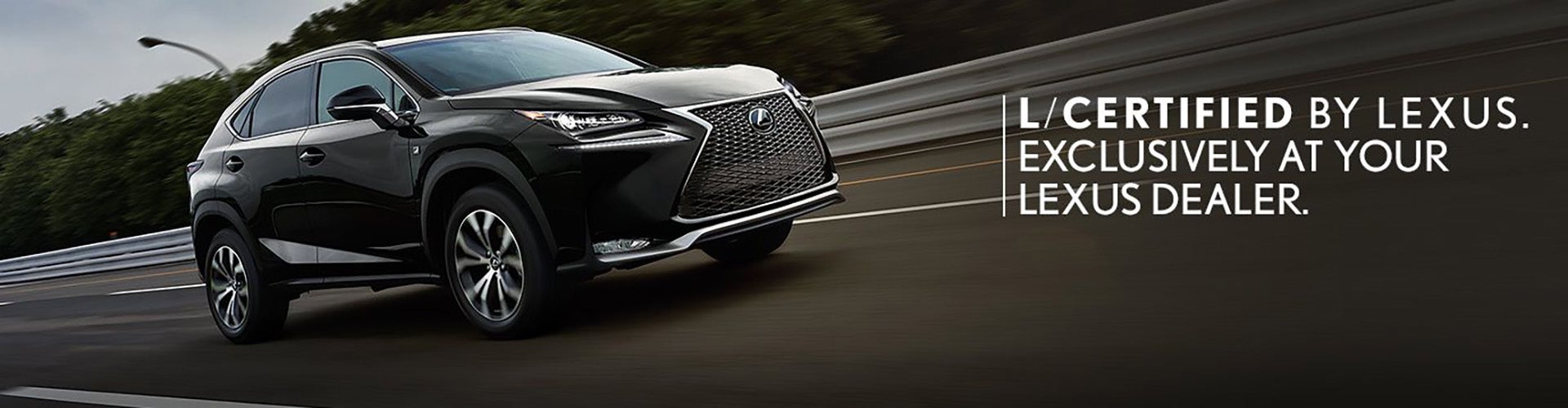 Exclusively at your Lexus dealer