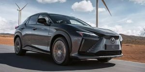 2023 Lexus RZ Driving Greenwich, CT