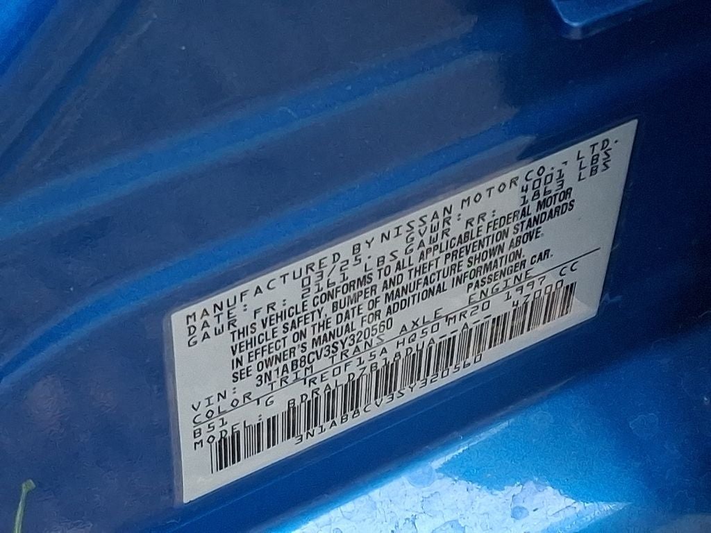2025 Nissan Sentra SV BASE