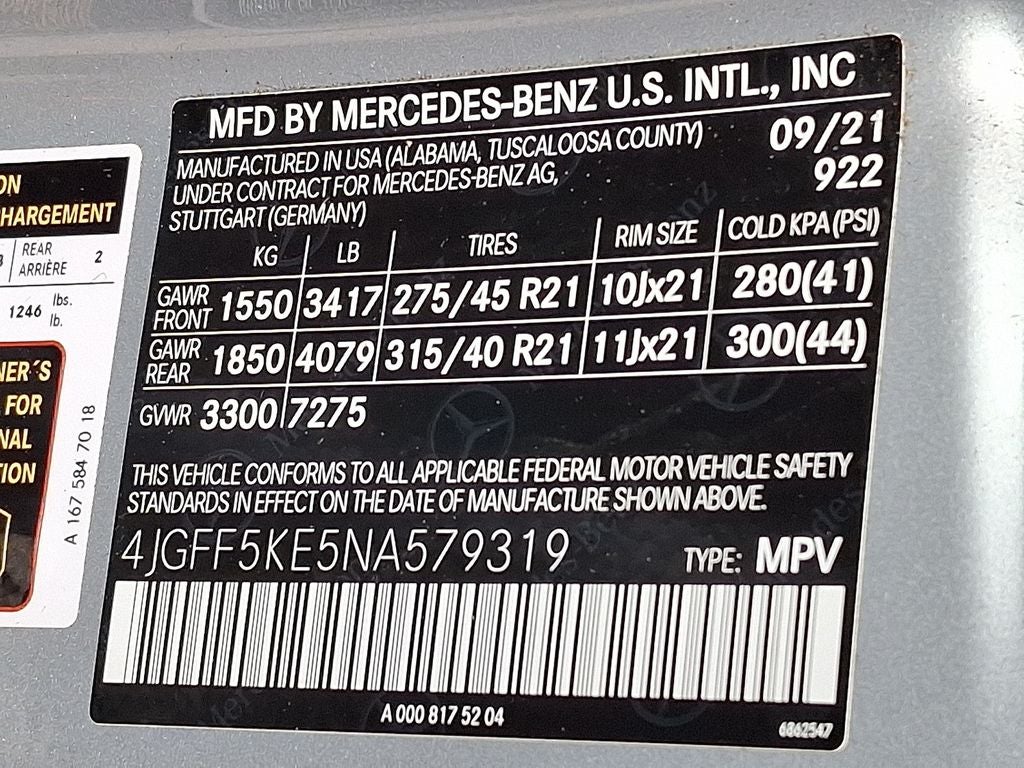 2022 Mercedes-Benz GLS GLS 450 4MATIC®