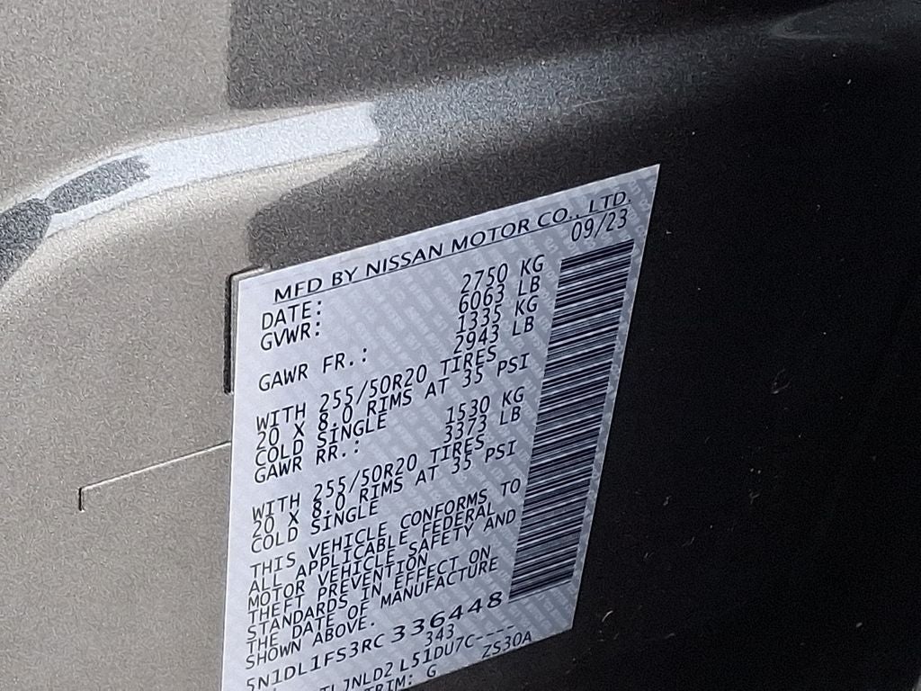 2024 INFINITI QX60 LUXE CARGO PKG