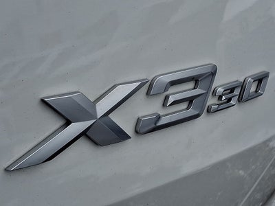 2025 BMW X3 30 xDrive FORWARD COLLISION MITIGATION