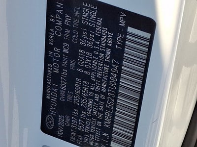 2026 Hyundai Palisade SEL 7 Passenger