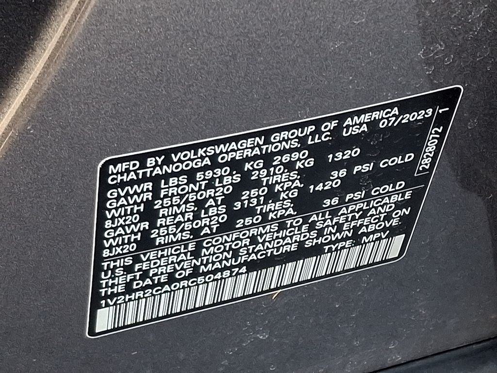 2024 Volkswagen Atlas 2.0T SE w/Technology