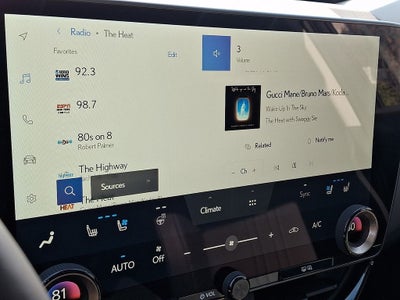 2026 Lexus NX 350h Premium 350h Premium COLD AREA PACKAGE, PREMIUM PACKAGE, TECHNOLOGY PAC