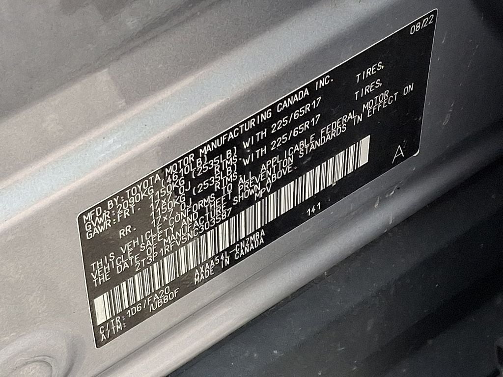2022 Toyota RAV4 XLE