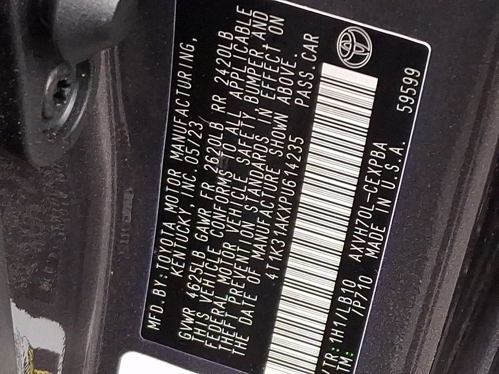 2023 Toyota Camry Hybrid XSE