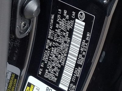 2024 Lexus ES 350 350