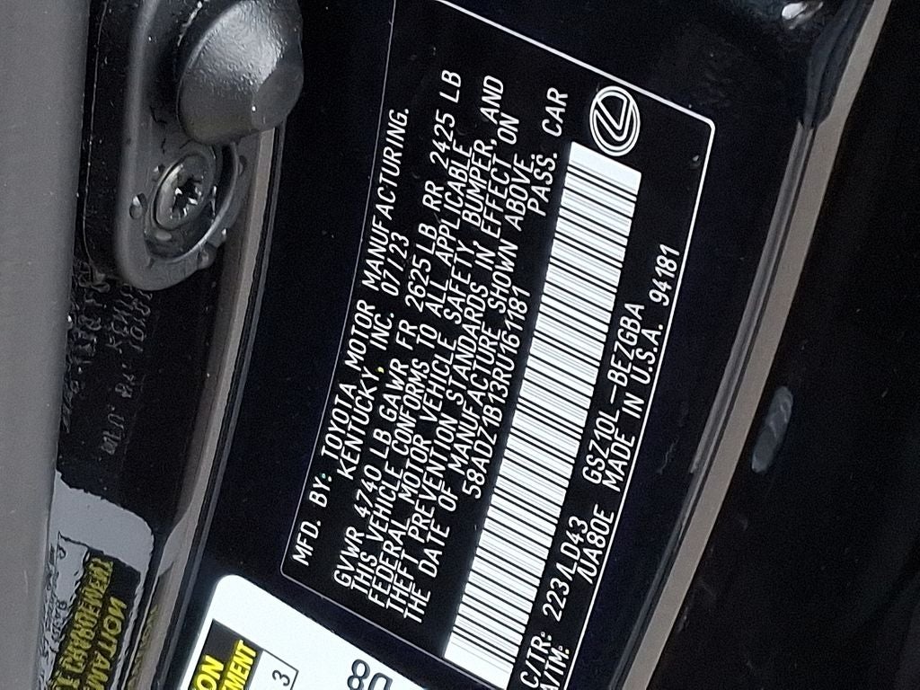 2024 Lexus ES 350 350