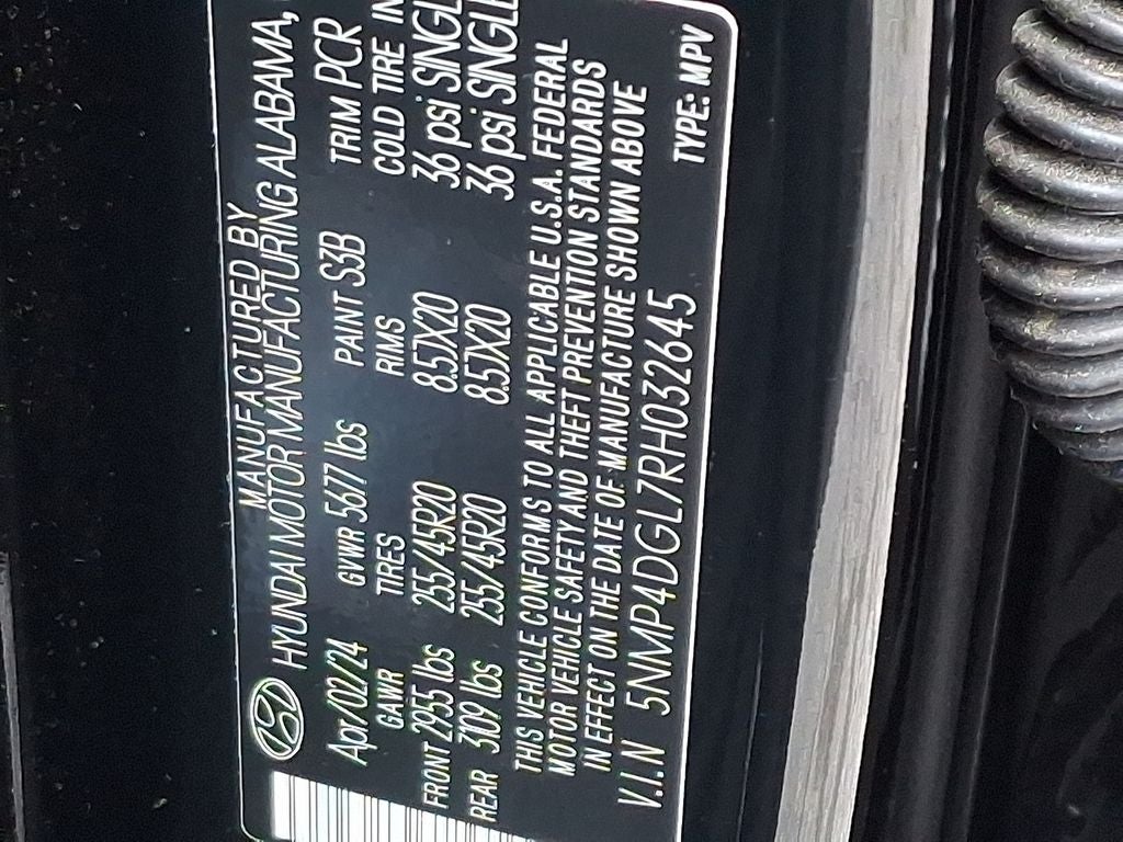 2024 Hyundai Santa Fe Limited BOSE PREMIUM AUDIO
