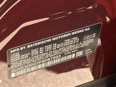 2023 BMW X3 xDrive30i