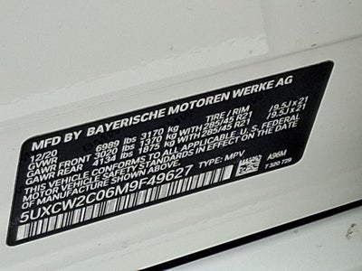 2021 BMW X7 xDrive40i