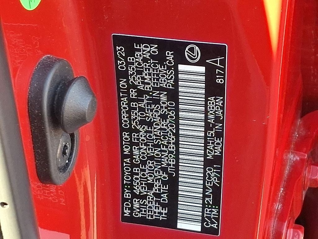 2023 Lexus UX 250h F SPORT Design 250h F SPORT Design