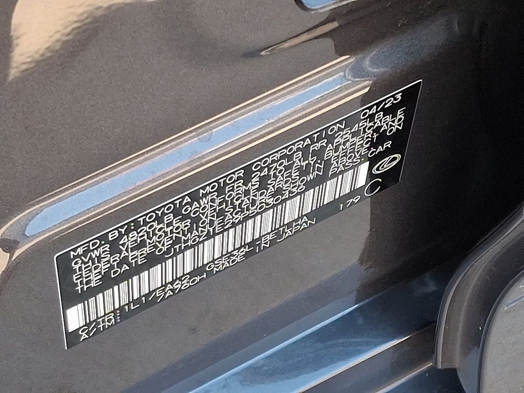 2023 Lexus IS 350 F SPORT 350 F SPORT MEMORY PACKAGE