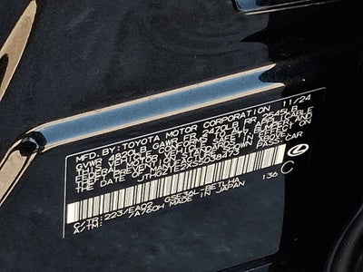 2025 Lexus IS 350 F SPORT 350 F SPORT