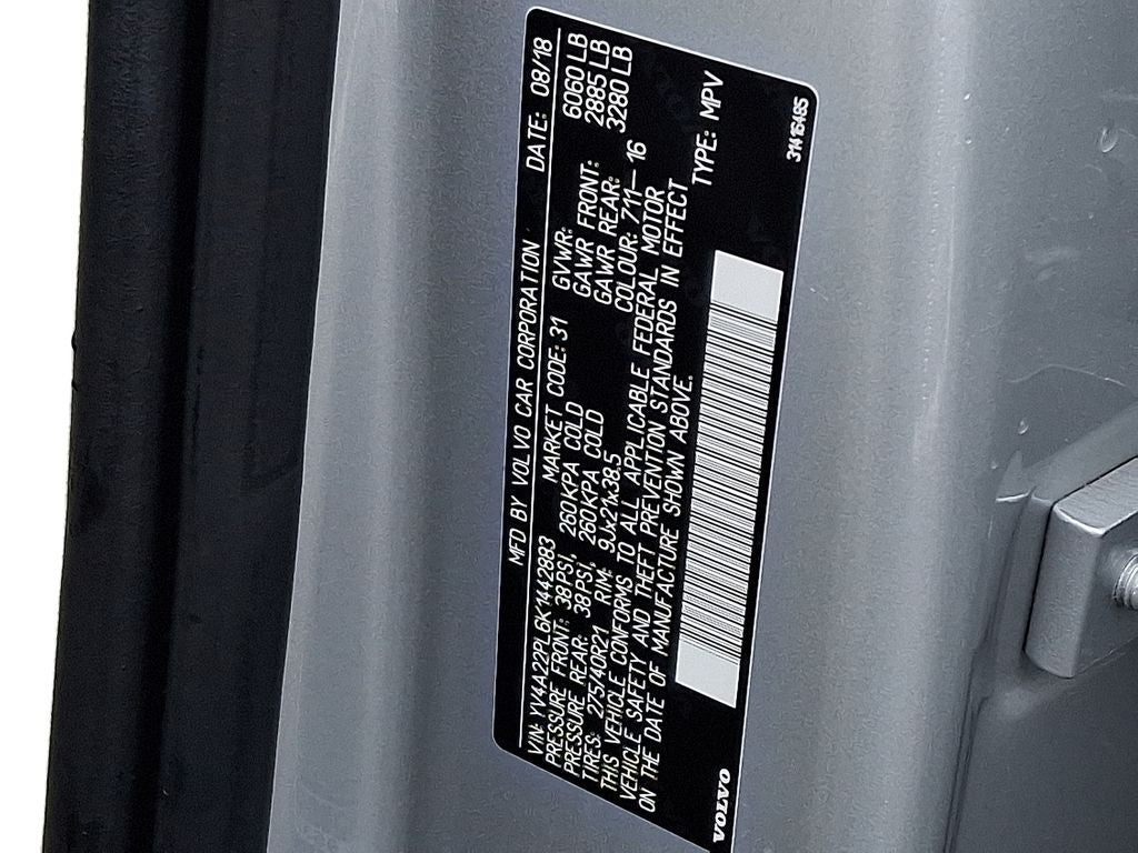 2019 Volvo XC90 T6 Inscription