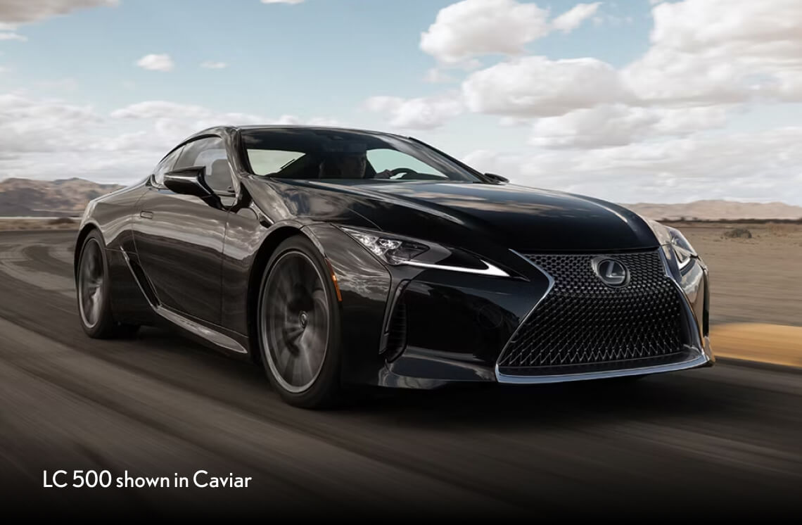 LC 500 shown in Caviar