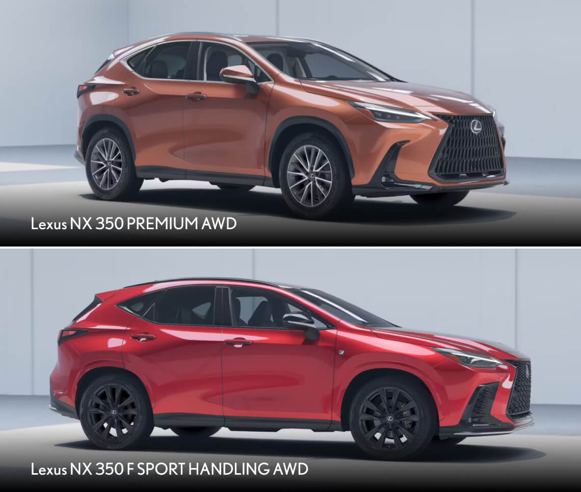 2026 Lexus NX 350 Luxury AWD, 2026 Lexus NX 350 F SPORT Handling AWD