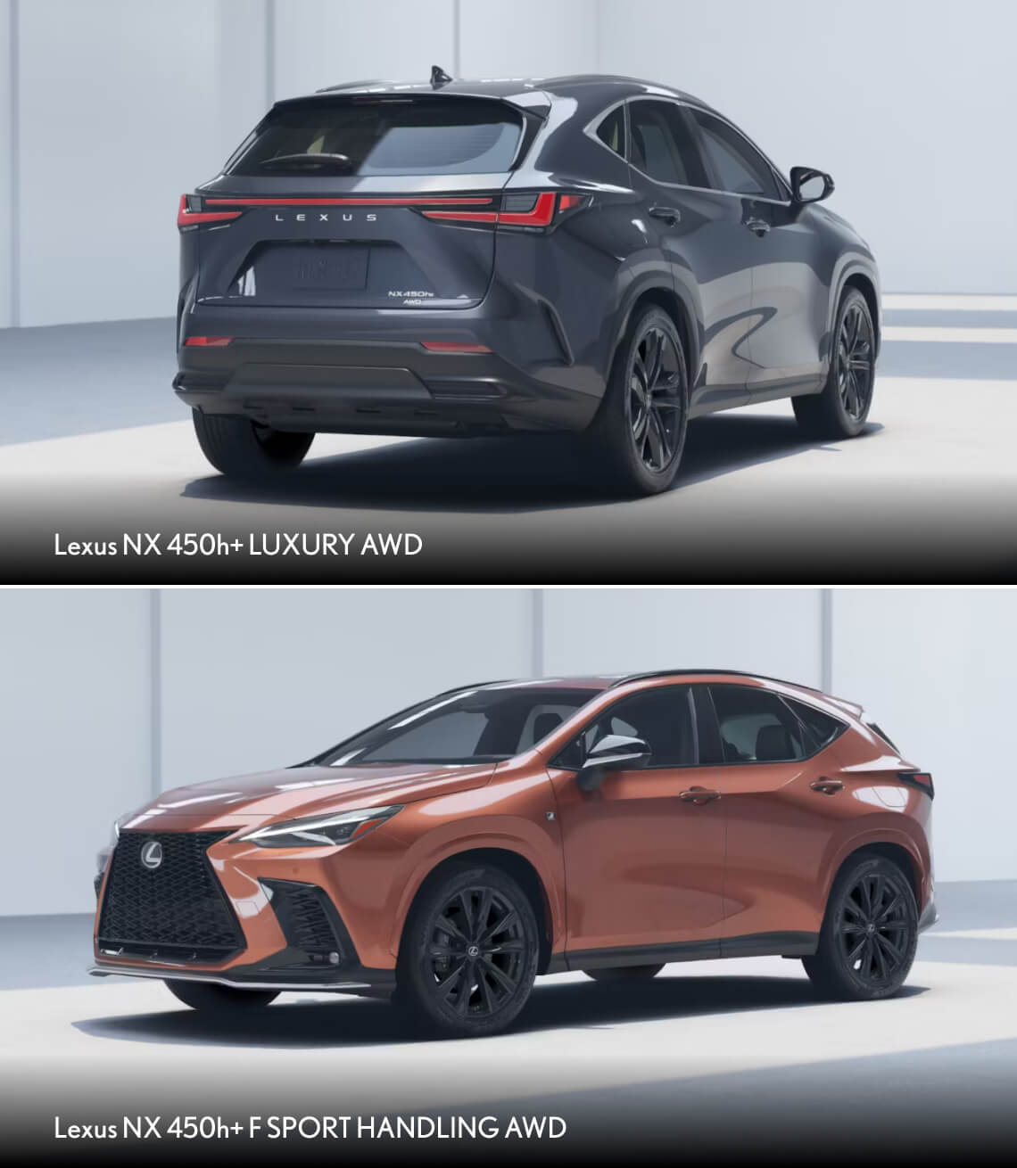 2026 Lexus NX 450h+ Luxury AWD, 2026 Lexus NX 450h+ F SPORT Handling AWD