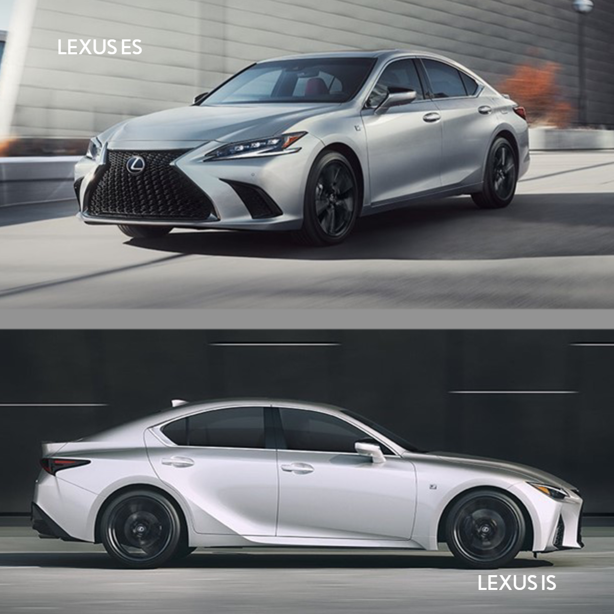Lexus ES vs IS